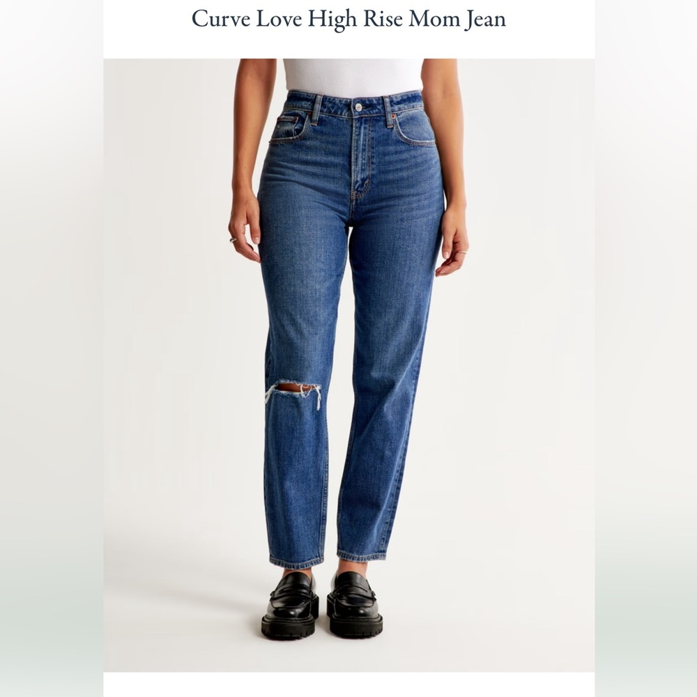 Curve Love High Rise Mom Jean